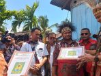 Ganjar Pranowo saat berkunjung di Kompleks Kokoda Km 8 Kota Sorong.