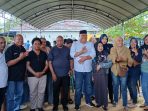 Pose bersama usai kegiatan kampanye dialog terbatas. (rosmini)